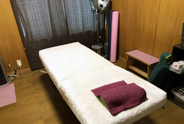 長山街道はりきゅう整骨院　我手田 施術室